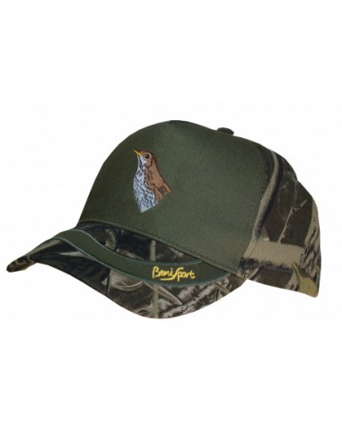 Casquette Brodée Camo Bécasse -...