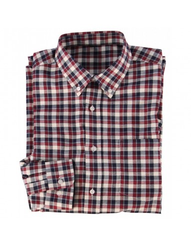 Chemise Carreaux Rouges - SOMLYS