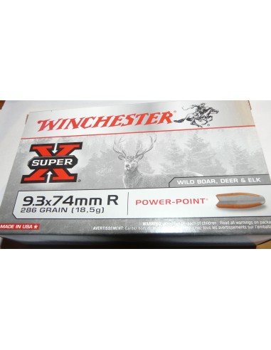 Balles Power-Point Cal.9.3x74mm R  -...