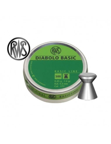 Plombs Diabolo Basic 4.5mm - RWS