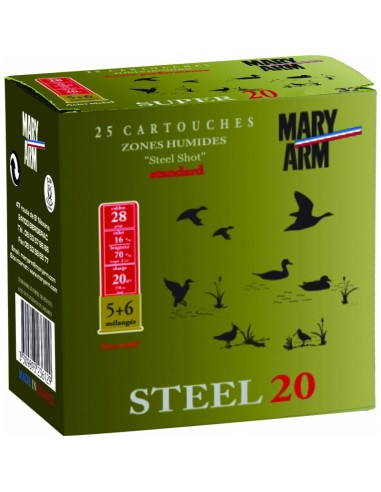 Cartouches Steel Mag 20 Cal.28/70...