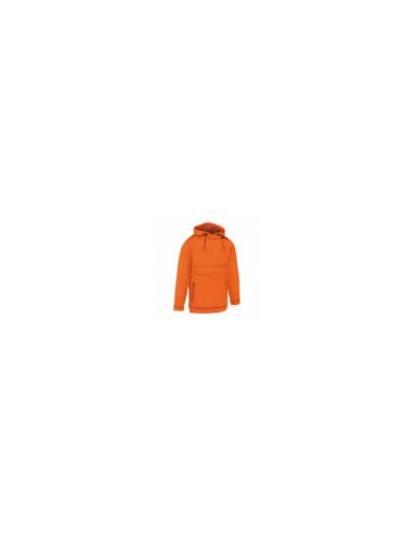 Sweat Capuche Enfant Orange 10A -...