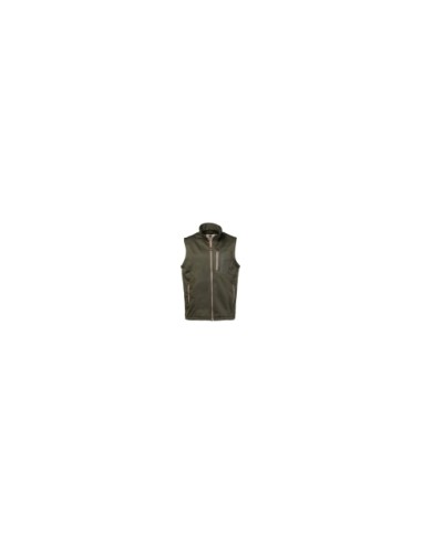 Gilet De Chasse Softshell Kaki 3XL -...