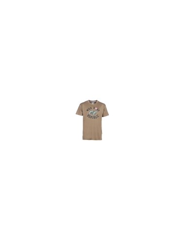 T-Shirt De Chasse Beige Sanglier Wild...